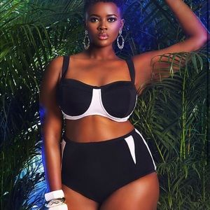 COPY - Rare Monif C,Santa Rosa 2 piece swimsuit.NWT. Size 22